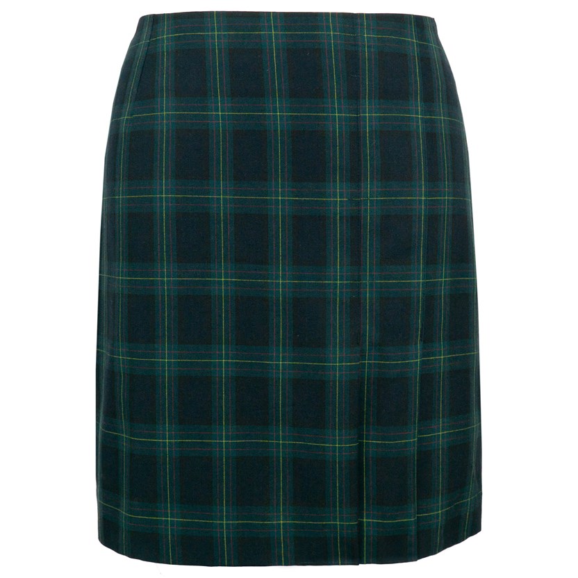 Straight Skirt (side pleats)