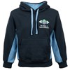 Hoodie - navy/sky