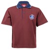 Short Sleeve Polo (all other sizes) - burgundy